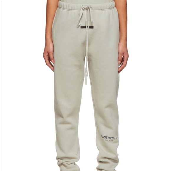 ✅ NWT Fear of God UNISEX green concrete jogger pants 100% auth receipt avail - Picture 1 of 3